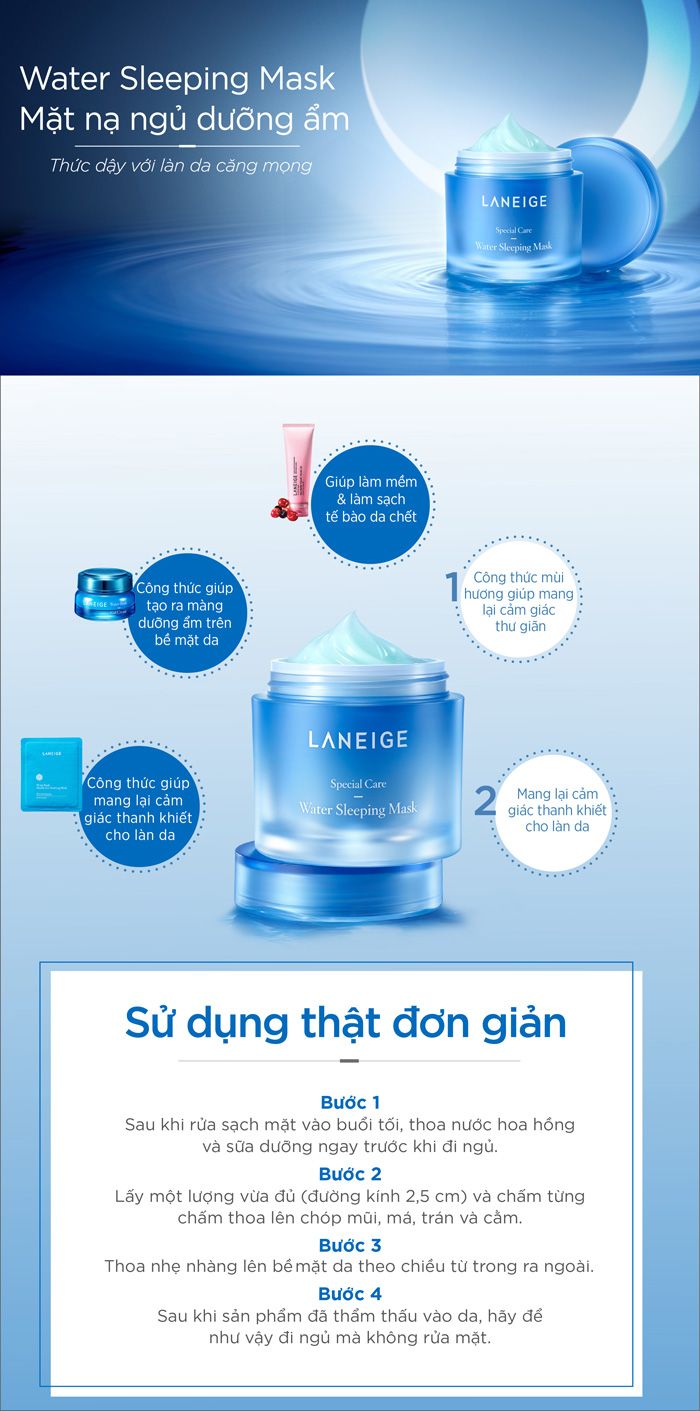 Mask ngủ mặt Laneige