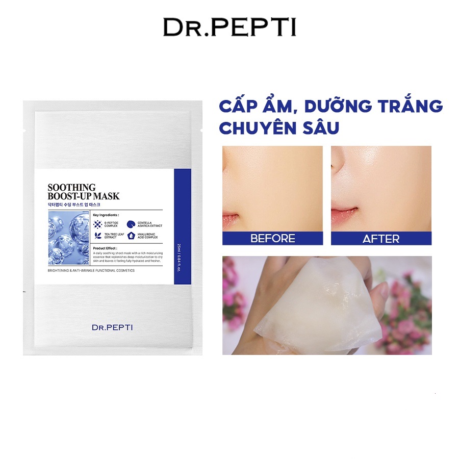 Mặt Nạ Giấy Dr.Pepti Soothing Boost-up Mask