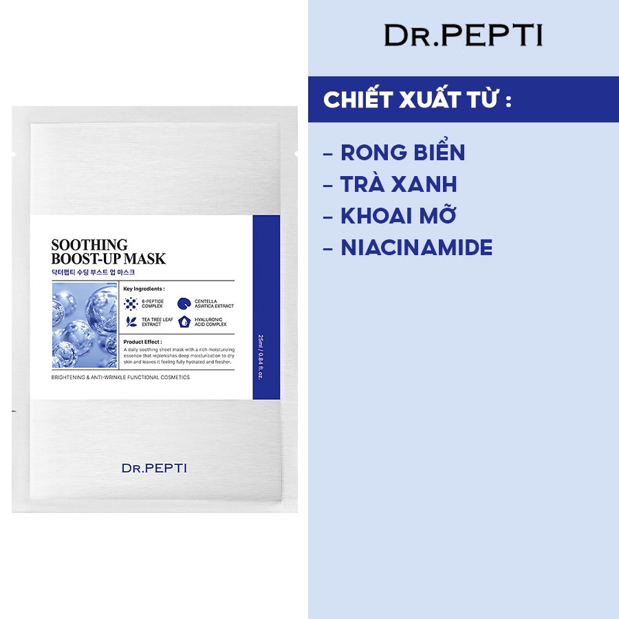 Mặt Nạ Giấy Dr.Pepti Soothing Boost-up Mask