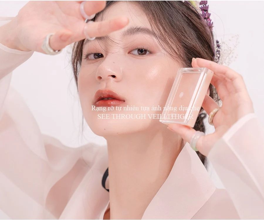 Phấn Bắt Sáng Romand See-Through Veillighter 5.5g - 01 Sun Kissed Veil