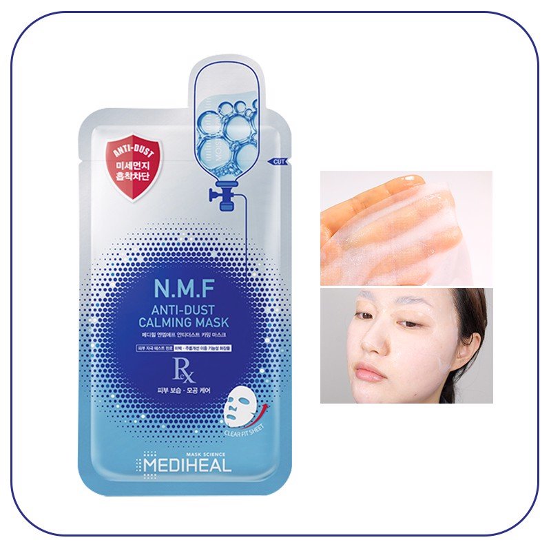 Mặt Nạ Giấy Dưỡng Ẩm Mediheal NMF Anti-Dust Calming 27ml