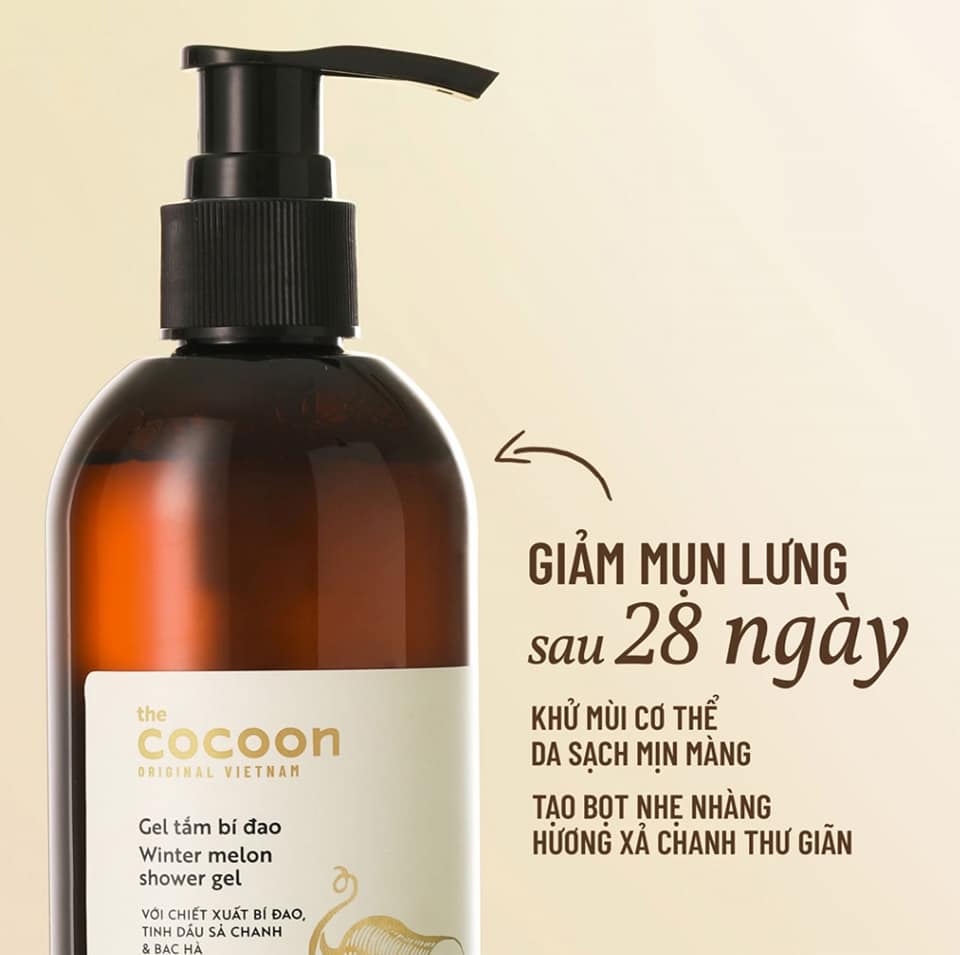 Gel Tắm Cocoon Winter Melon Shower Gel 310ml