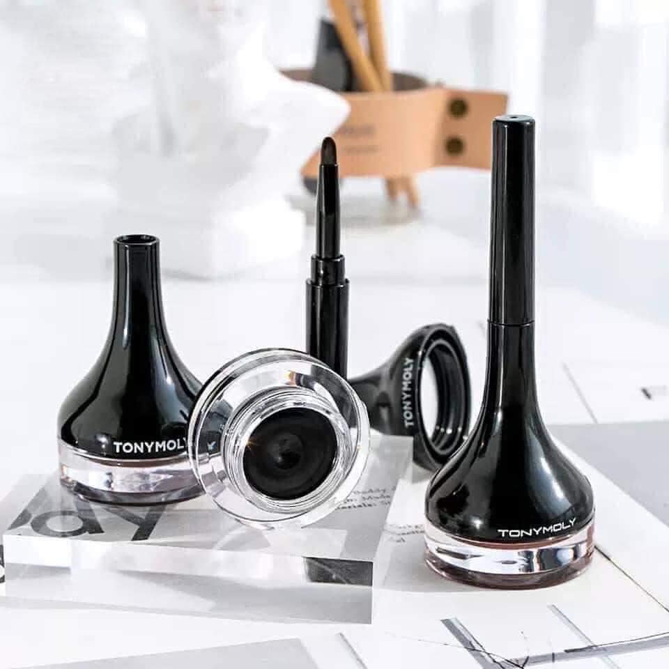 Gel Kẻ Mắt Tonymoly Backstage Gel Eyeliner 4g