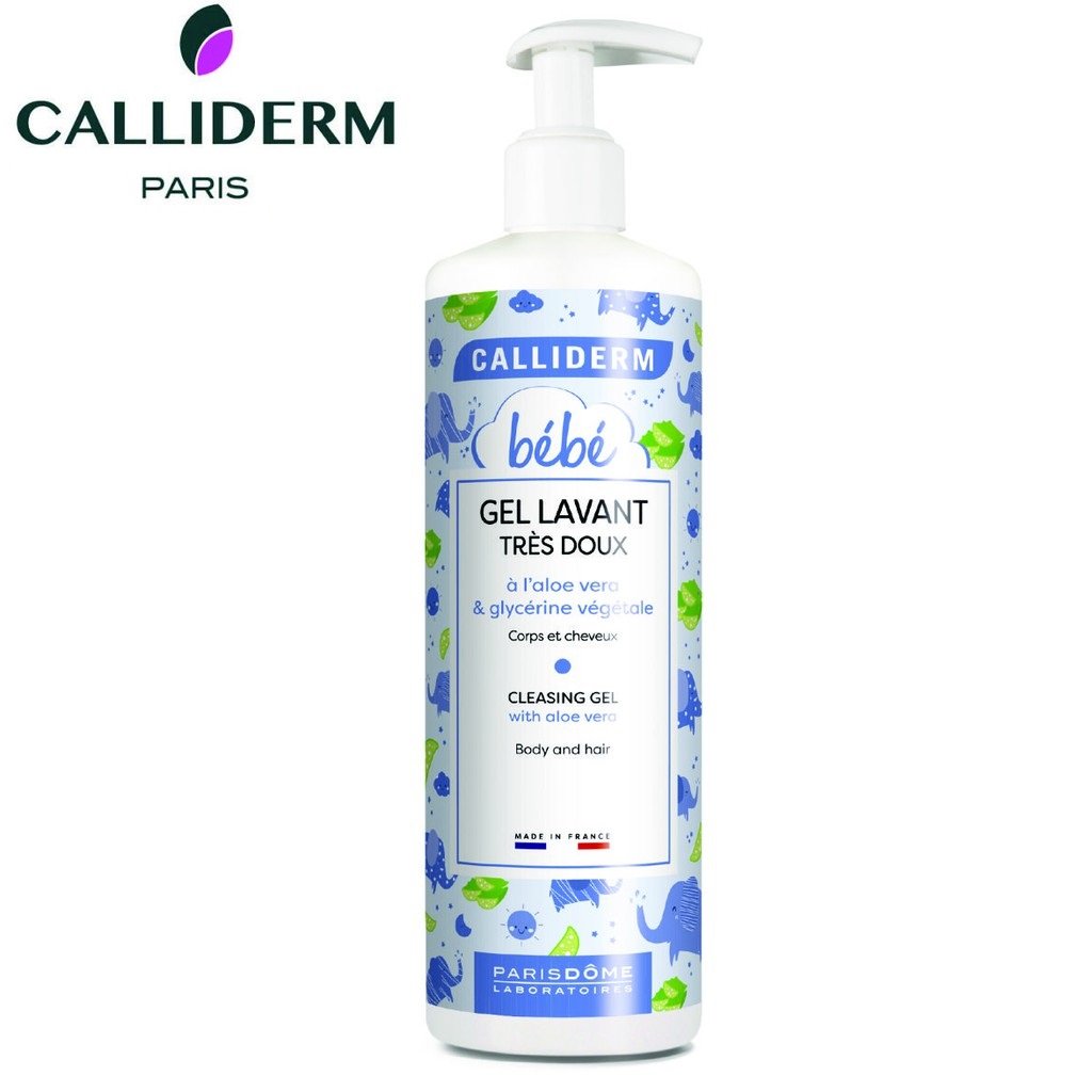 Gel Tắm Gội Trẻ Em Calliderm BéBé Cleasing Gel 500ml