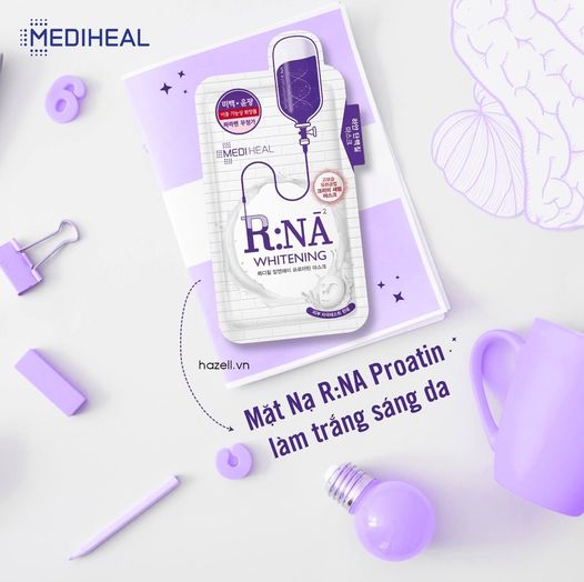 Mặt Nạ Giấy Dưỡng Trắng Da Mediheal R:NA Whitening