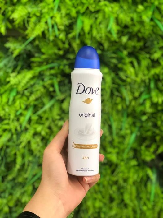 Xịt Khử Mùi Dove Original 150ml