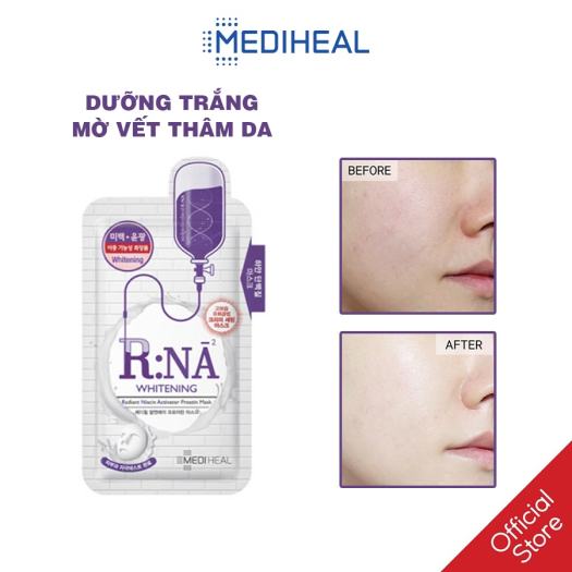 Mặt Nạ Giấy Dưỡng Trắng Da Mediheal R:NA Whitening