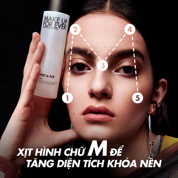 Xịt Khoáng Khóa Nền Make Up For Ever Mist & Fix 24h 30ml