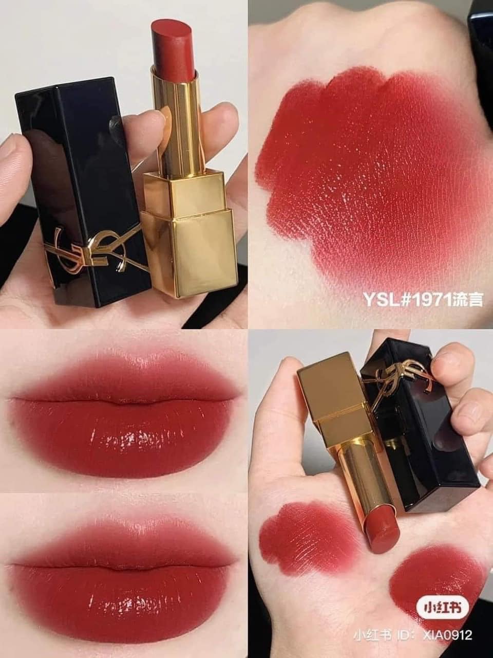 Son Thỏi Lì YSL Rouge Pur Couture The Bold - 1971 Rouge Provocation
