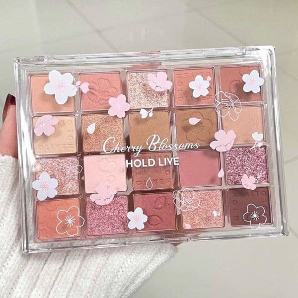 Bảng Phấn Mắt 20 Ô Hold Live Evening Sakura Dance Eyeshadow Palette 34g