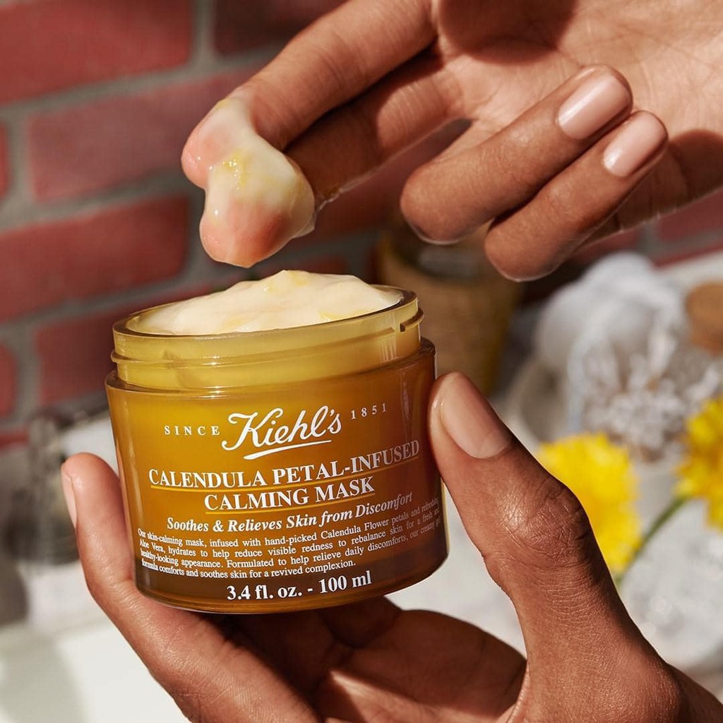 Mặt Nạ Kiehl's Calendula Petal Infused Calming (Hoa Cúc)