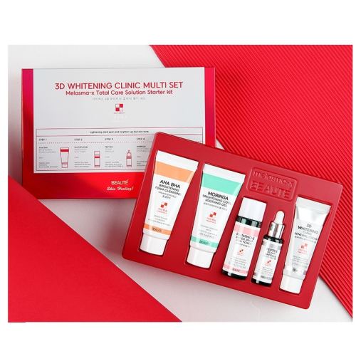 Bộ Trị Nám Melasma-3D Whitening Clinic Multi Set 5 món