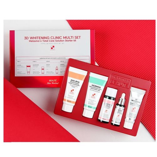 Bộ Trị Nám Melasma-3D Whitening Clinic Multi Set 5 món