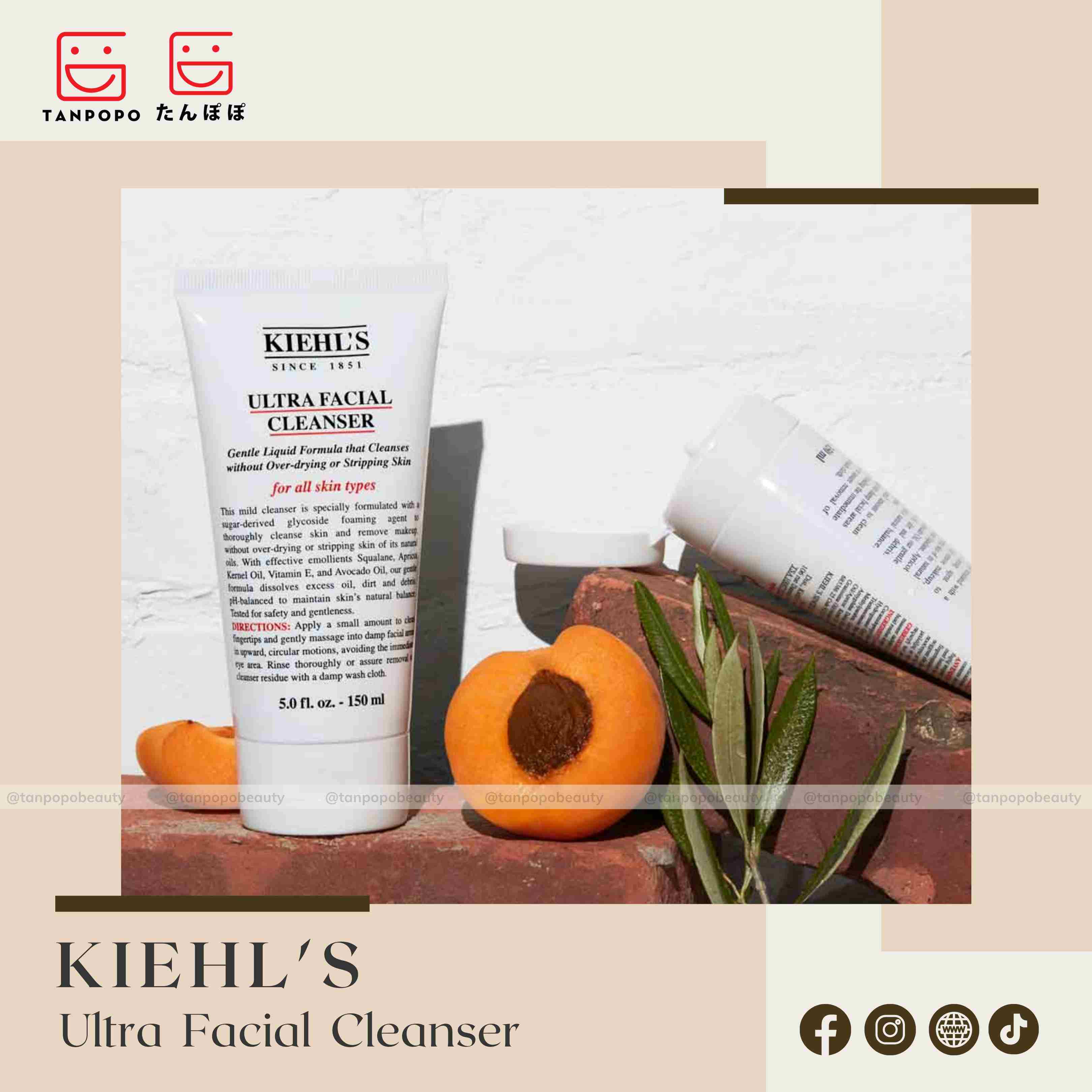 Sữa Rửa Mặt Kiehl's Ultra Facial Cleanser 150ml