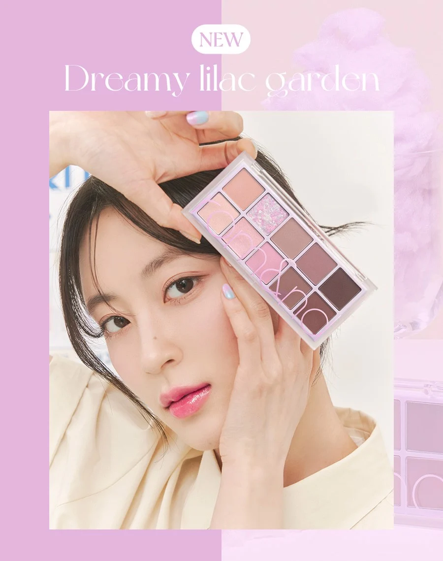 Bảng Phấn Mắt 10 Ô Romand Better Than Palette (Mẫu Mới)  - Dreamy Lilac Garden