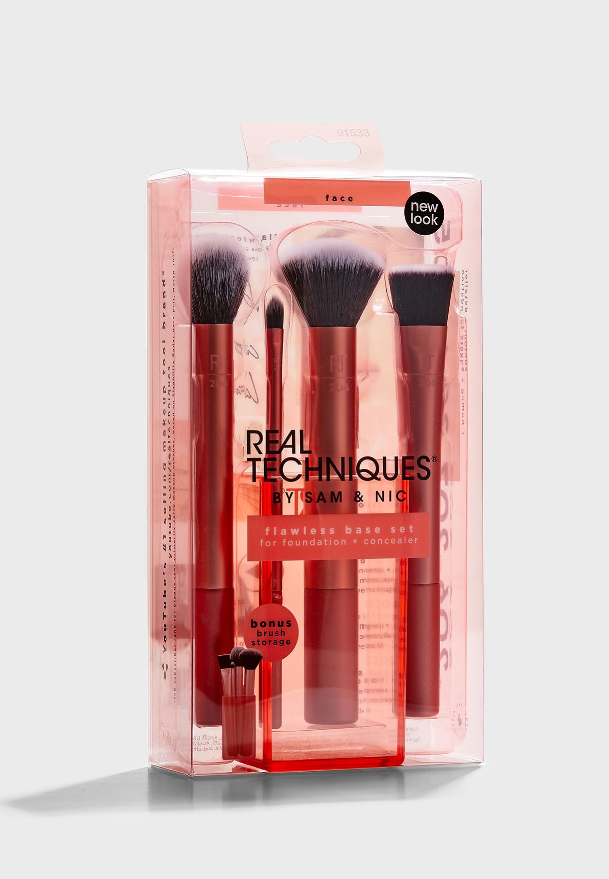 Bộ cọ Real Techniques Flawless Base Collection (4 cây)