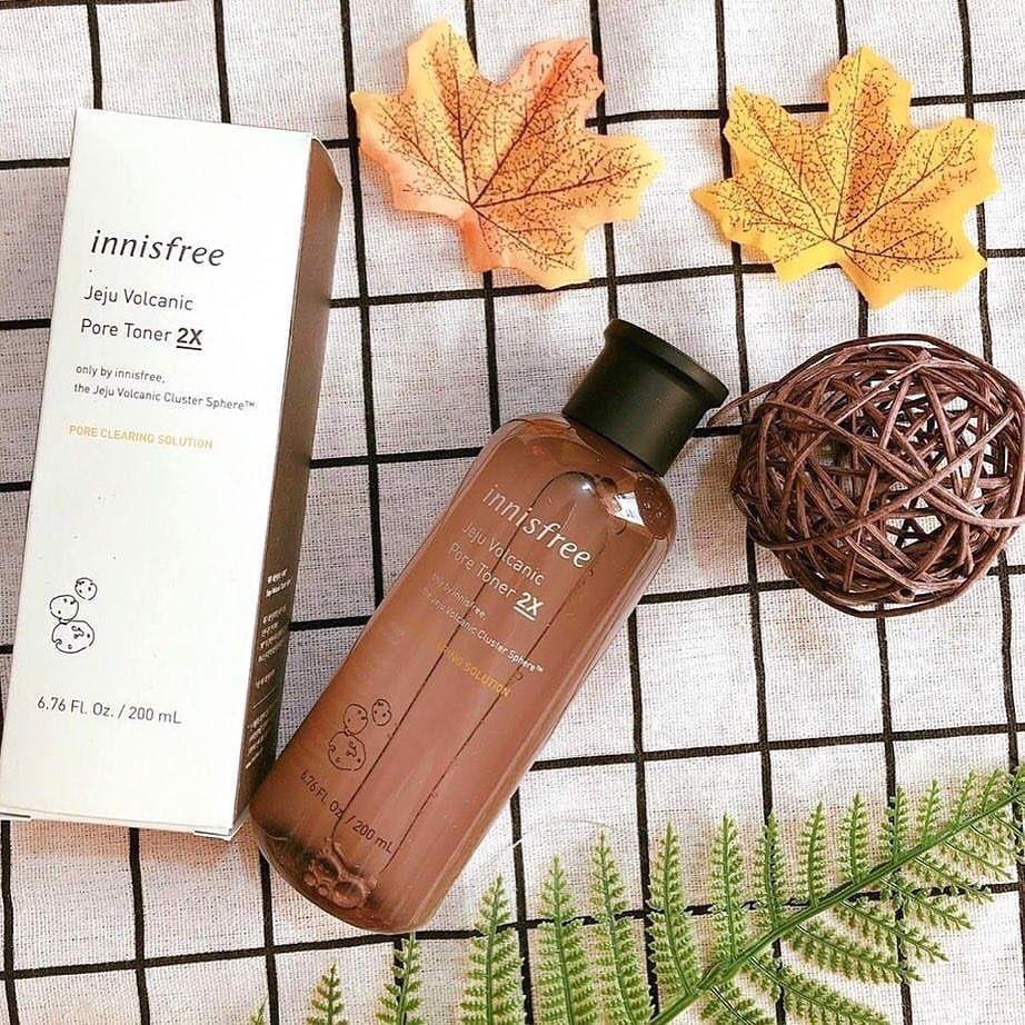 Nước hoa hồng Innisfree Jeju Volcanic Pore Toner 2X 200ml