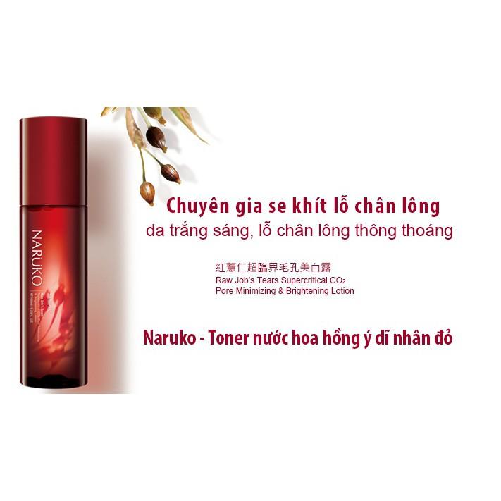 Nước hoa hồng Naruko Ý Dĩ Raw Job's Tears Lotion 150ml