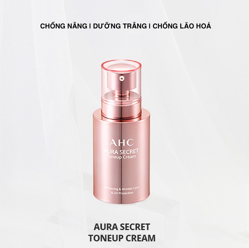 Kem dưỡng da AHC Aura Secret Tone Up