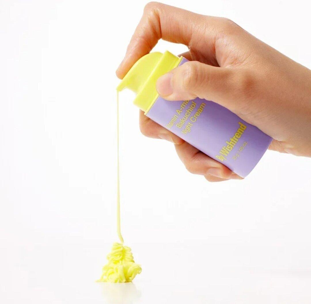 Kem Dưỡng Da Ban Đêm Phục Hồi Da By Wishtrend Vitamin A Mazing Bakuchiol Night Cream 30g