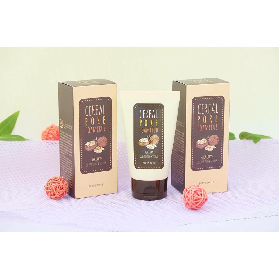 Sữa rửa mặt Some By Mi Cereal Pore Foam Crub 100ml