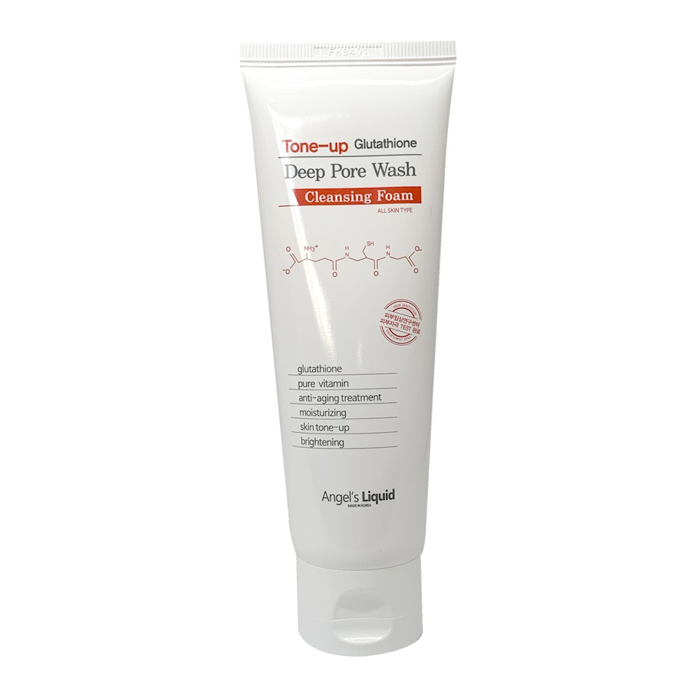 Sữa rửa mặt Angel's Liquid Tone-up Glutathione Deep Pore Wash 120ml