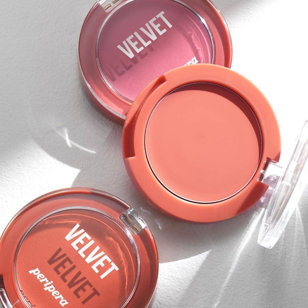 Má Hồng Dạng Kem Peripera Pure Blushed Velvet Cheek