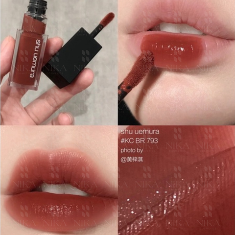 Son Kem Shu Uemura Rouge Unlimited Kinu Cream 5.6g - KC BR 793 (Đỏ Nâu Caramel)