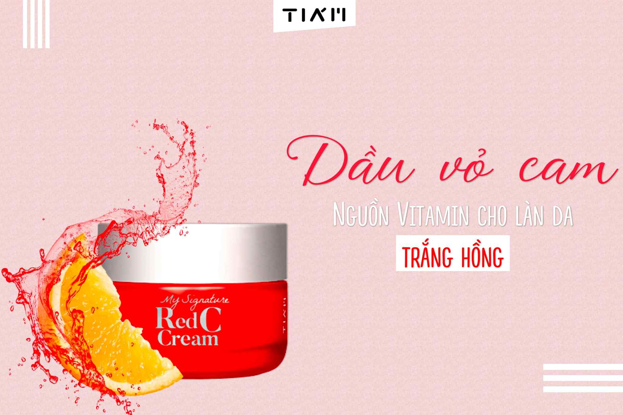 Kem Dưỡng Tiam My Signature Red C Cream 50ml