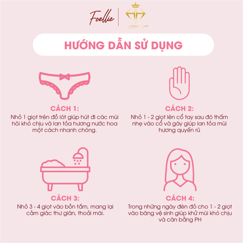 Hướng Dẫn Sử Dụng Nước Hoa Vùng Kín Foellie Summer Fig 