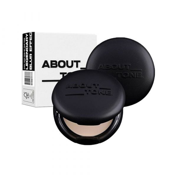 Phấn Phủ Dạng Nén About Tone Blur Powder Pact (Đen)