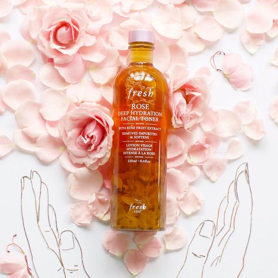 Nước Hoa Hồng FRESH ROSE Deep Hydration Facial 250ml