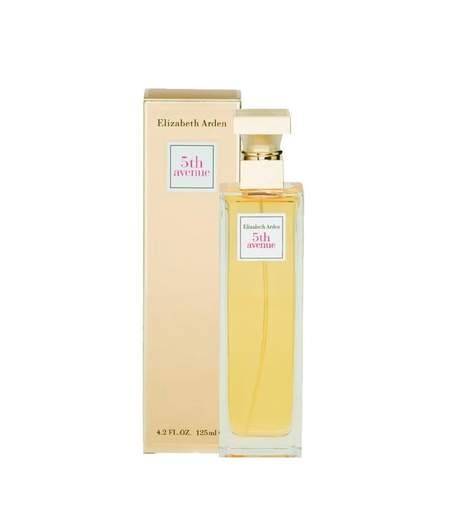 Elizabeth Arden là một công ty Mỹ chuyên về nước hoa, sản phẩm dưỡng da và mỹ phẩm, công ty khởi nghiệp vào 1910 bởi một doanh nhân người Canada tên Florence Nightingale Graham. Công ty vẫn tiếp tục sản xuất mỹ phẩm và sản phẩm dưỡng da, nhưng đã đổi mục tiêu sang nước hoa và đã cho ra đời nhiều loại hương dưới tên của hãng, cũng như những chai nước hoa dưới tên những nhà thiết kế và người nổi tiếng. Năm 1996, 5th Avenue được ra mắt với hương thơm thuộc nhóm hương hoa cỏ.  