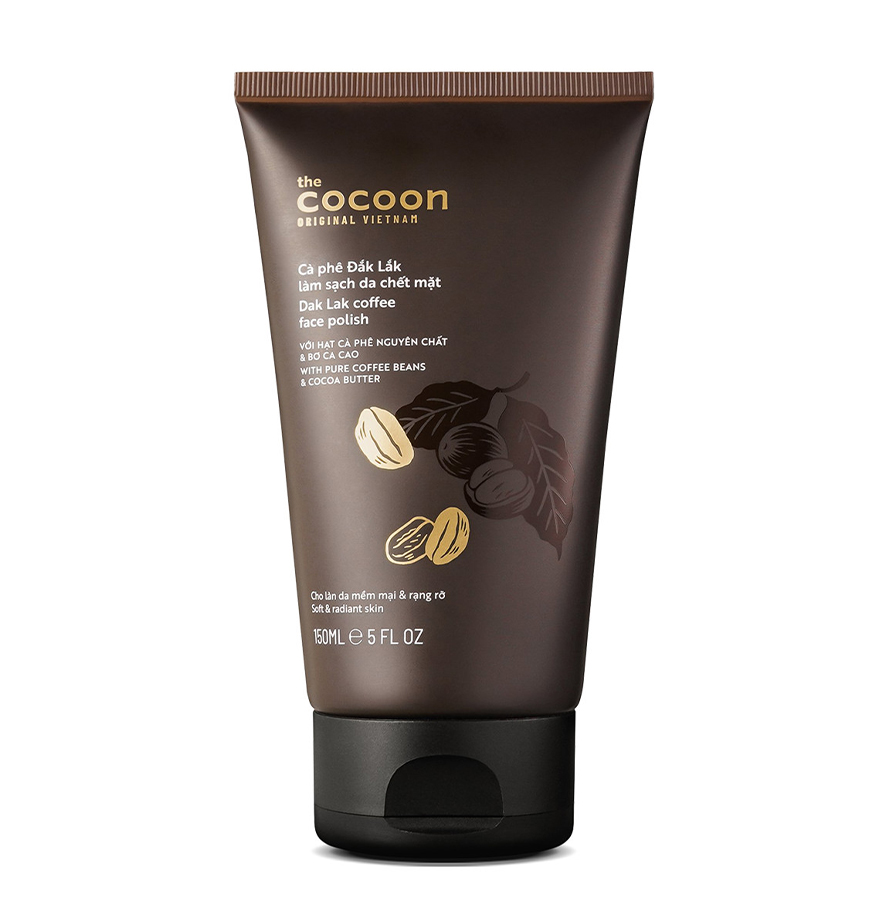 Tẩy Da Chết Cà Phê Đắk Lắk Cocoon Face Polish 150ml