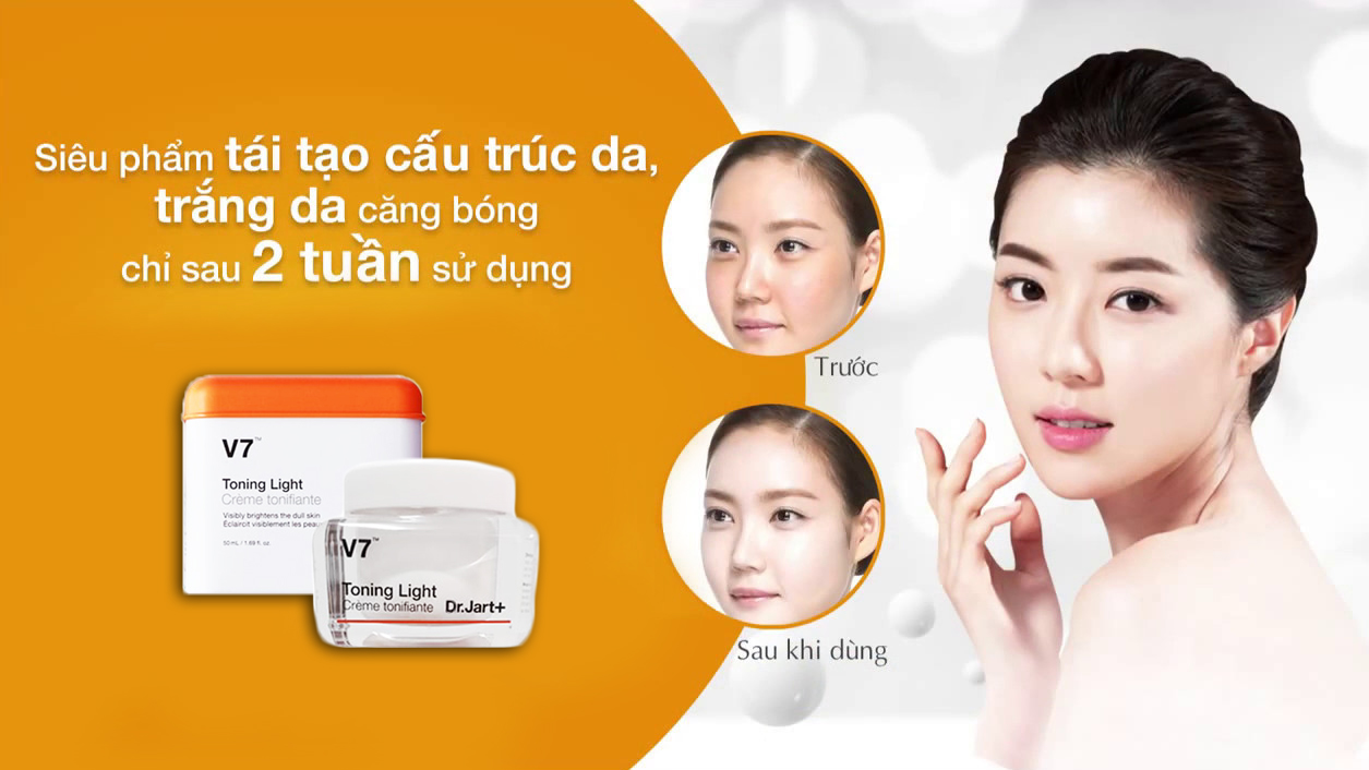 Kem dưỡng da Dr Jart+ V7 Toning Light Creme Tonifiante 50ml