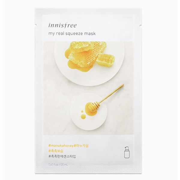 Mặt Nạ Giấy Innisfree My Real Squeeze Mask EX Manuka Honey 20ml