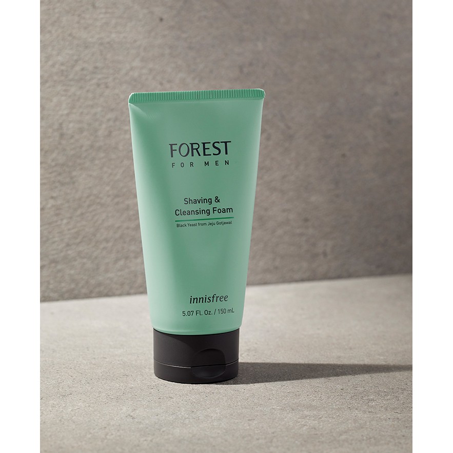 Sữa Rửa Mặt Innisfree Forest For Men Shaving & Cleansing Foam 150ml