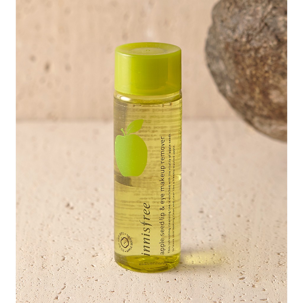 Dầu tẩy trang mắt môi Innisfree táo 100ml