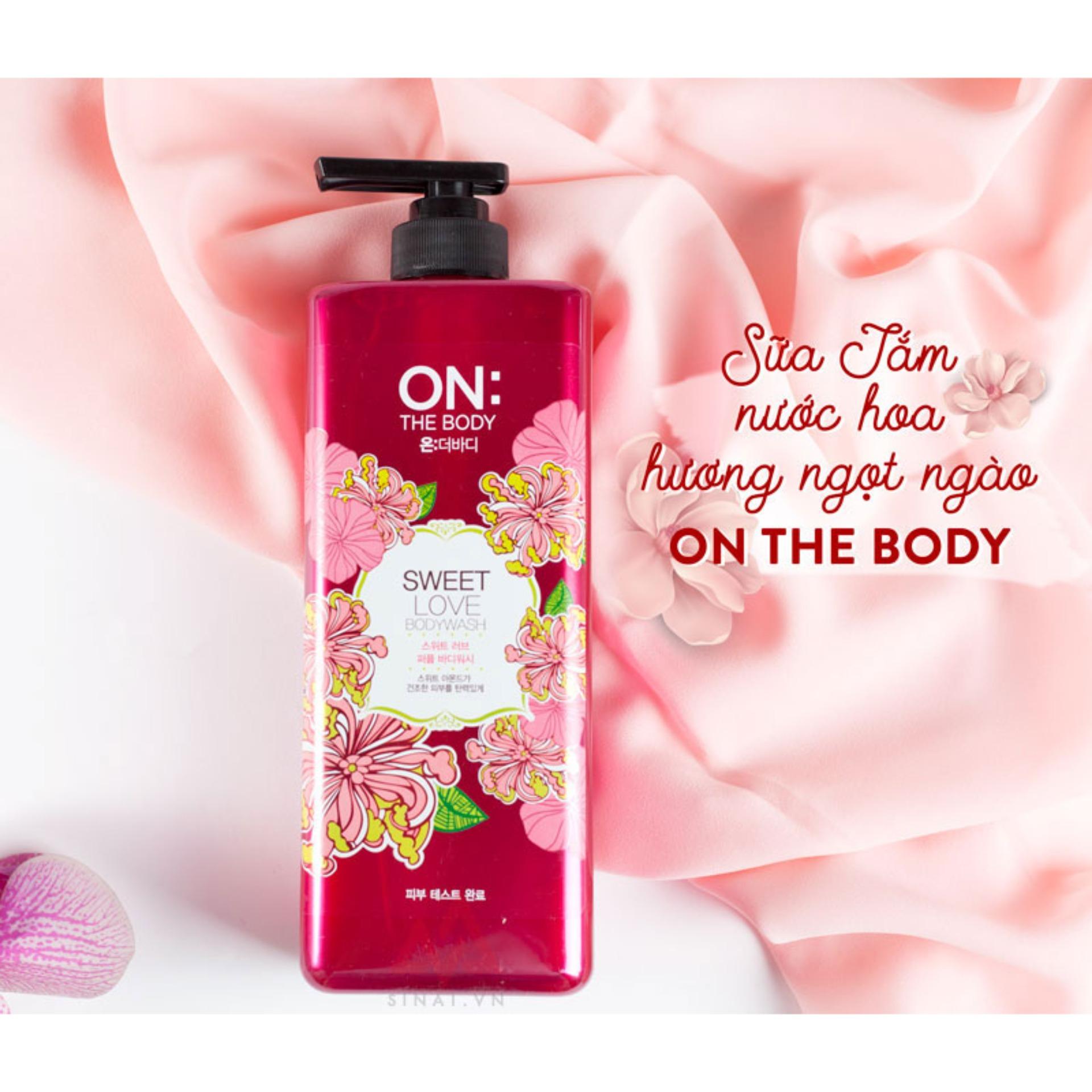 Sữa tắm ON:THE BODY 875ml