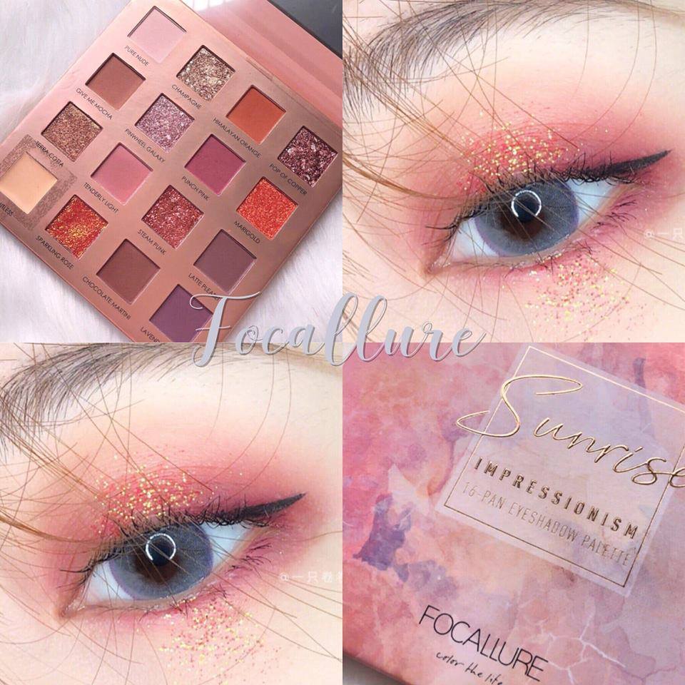 Bảng Phấn Mắt 16 Ô Focallure Sunrise Eyeshadow Palette