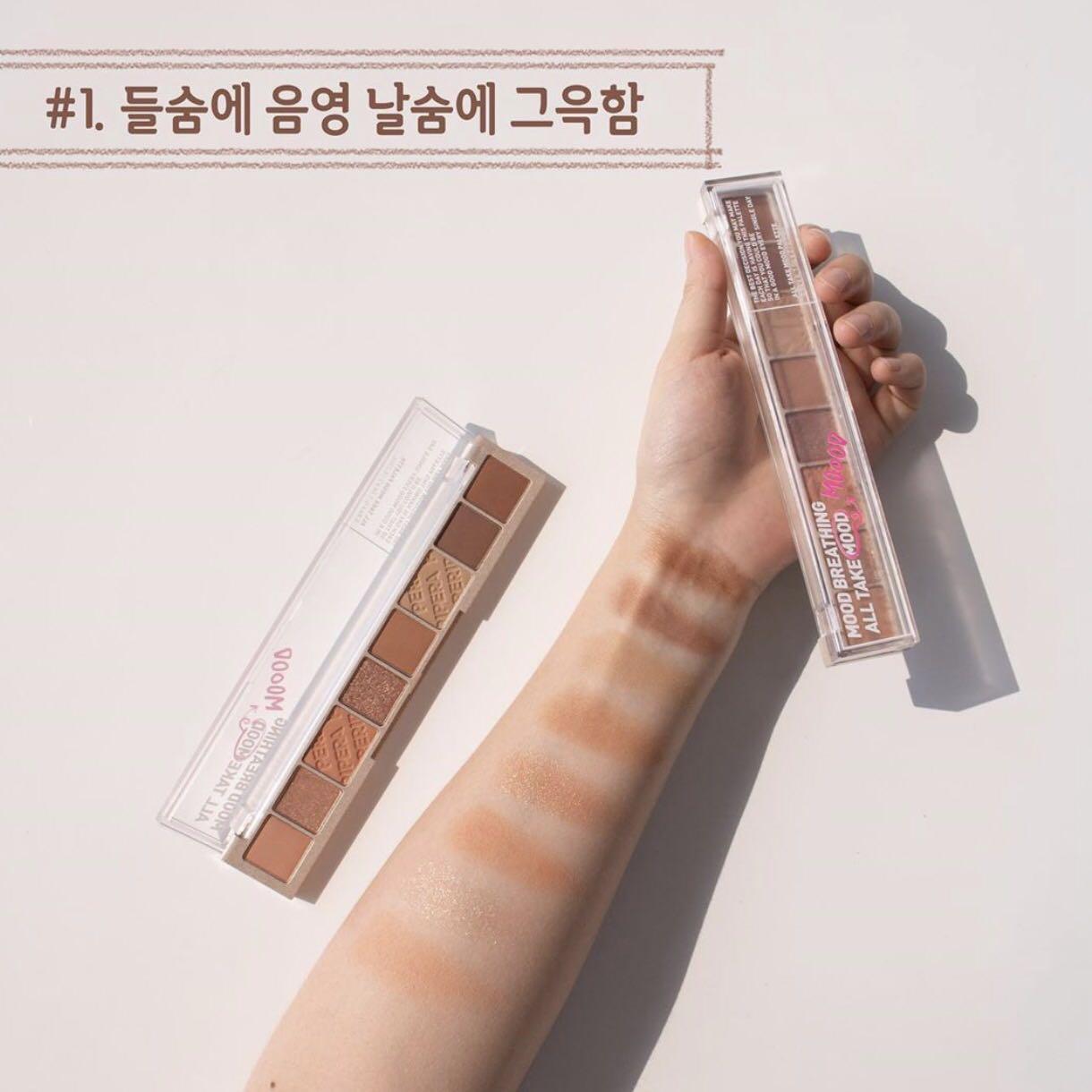 Bảng Phấn Mắt 8 Ô Peripera All Take Mood Palette