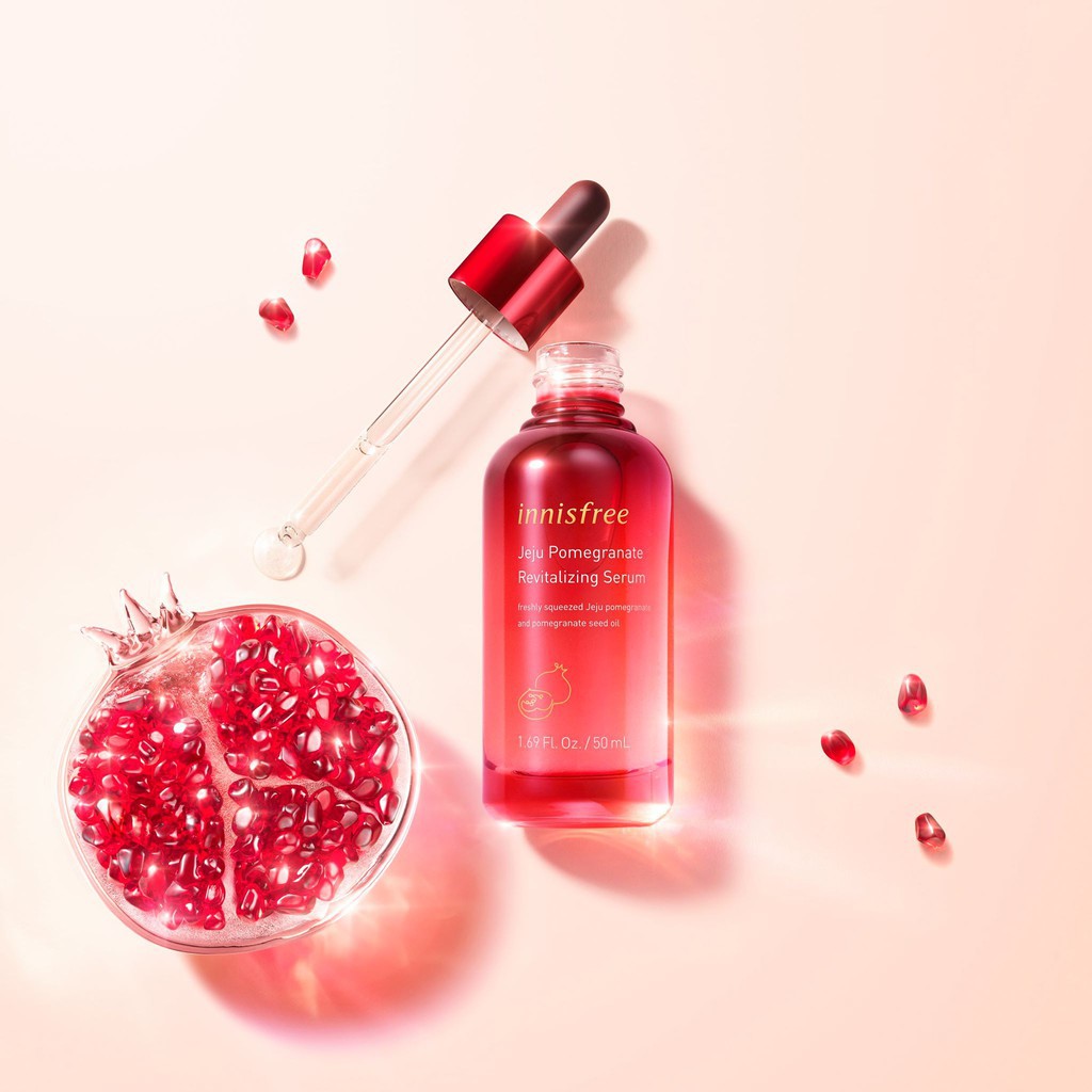 Bộ 4 Sản Phẩm Innisfree Jeju Pomegranate Revitalizing Skincare Special Set
