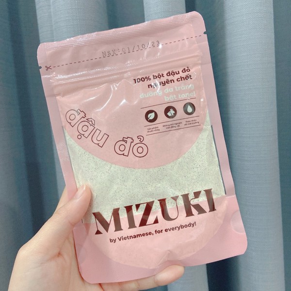 Bột Đậu Đỏ Ủ Trắng Mizuki 100g