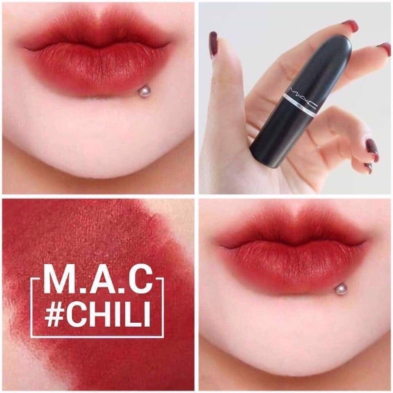 Son Thỏi Mac Sleigh All Day Lipstick Trio 3g