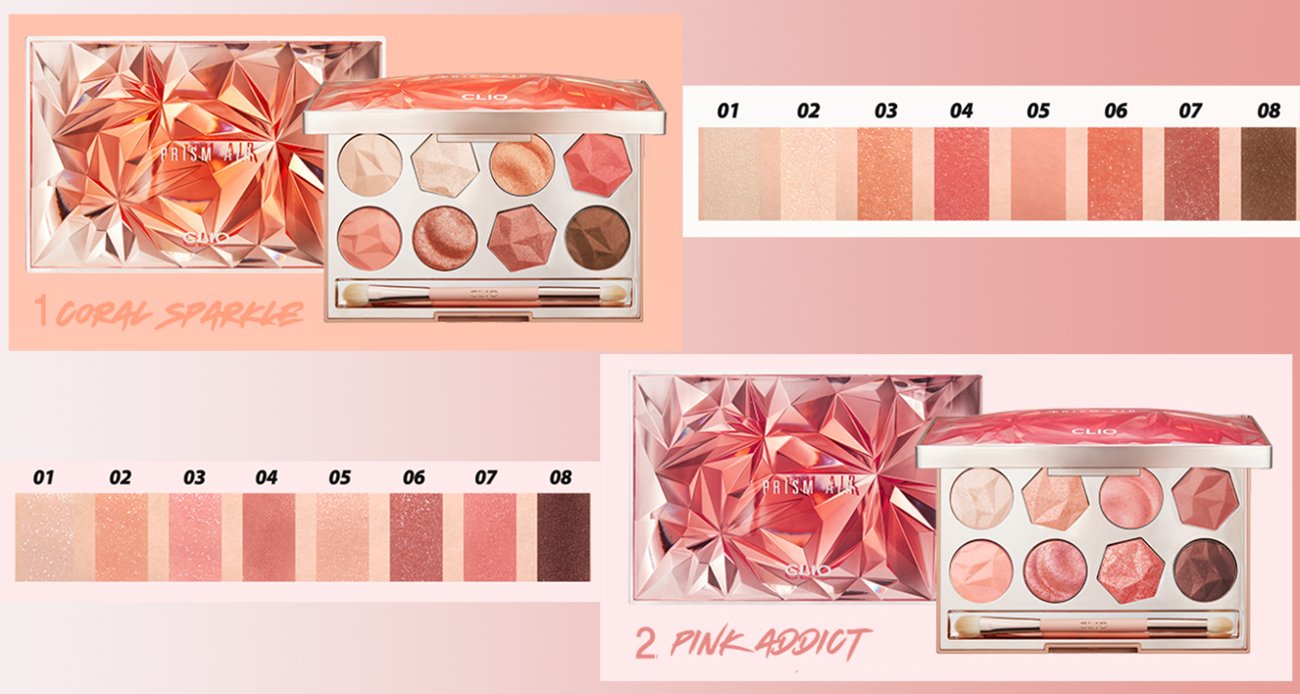 Bảng phấn mắt Clio Prism Air Eye Palette