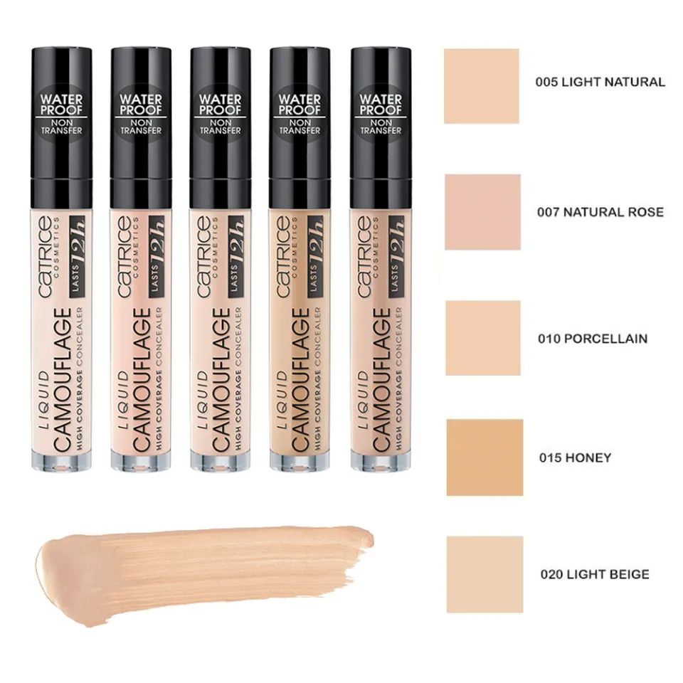 Che Khuyết Điểm Catrice Liquid Camouflage High Coverage Concealer 12h