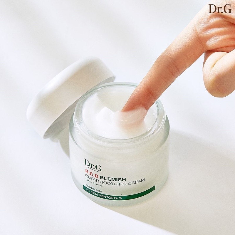 Kem Dưỡng Da Dr.G R.E.D Blemish Clear Soothing Cream 70ml