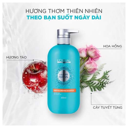 Dầu Gội L'Oreal Hair Spa Deep Nourishing Shampoo 500ml