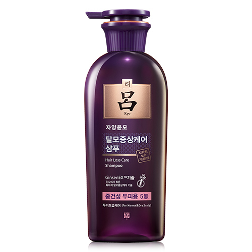 Dầu Gội Da Đầu Khô Ryo Shampoo Hair Loss Care For Normal & Dry Scalp 400ml (Hồng)