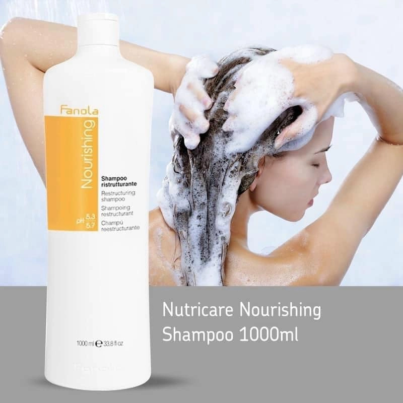 Dầu Gội Phục Hồi Hư Tổn Fanola Nourishing 1000ml